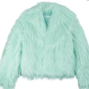 Taylor Swift - Life of a Showgirl Mint Fur Coat, Size XS/S